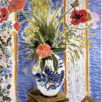Matisse's vase of poppies.