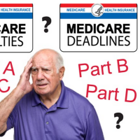 Man questioning Medicare options.